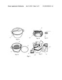 Insulated Food Carrying Device called The Bowl Buddy diagram and image