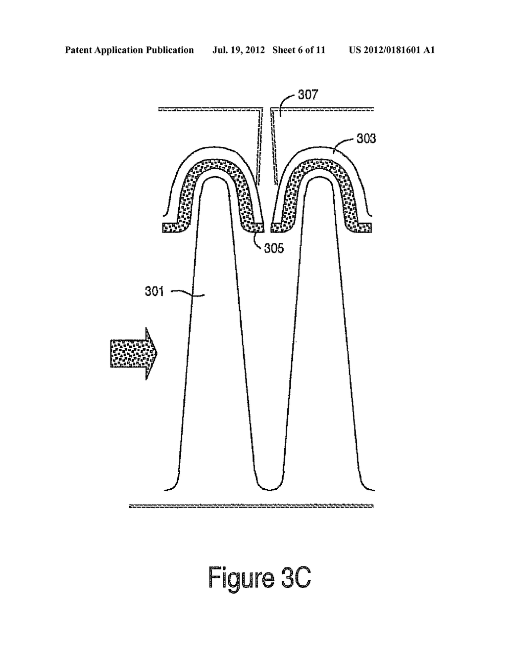 METHODS FOR FORMING A MEMORY CELL HAVING A TOP OXIDE SPACER - diagram, schematic, and image 07