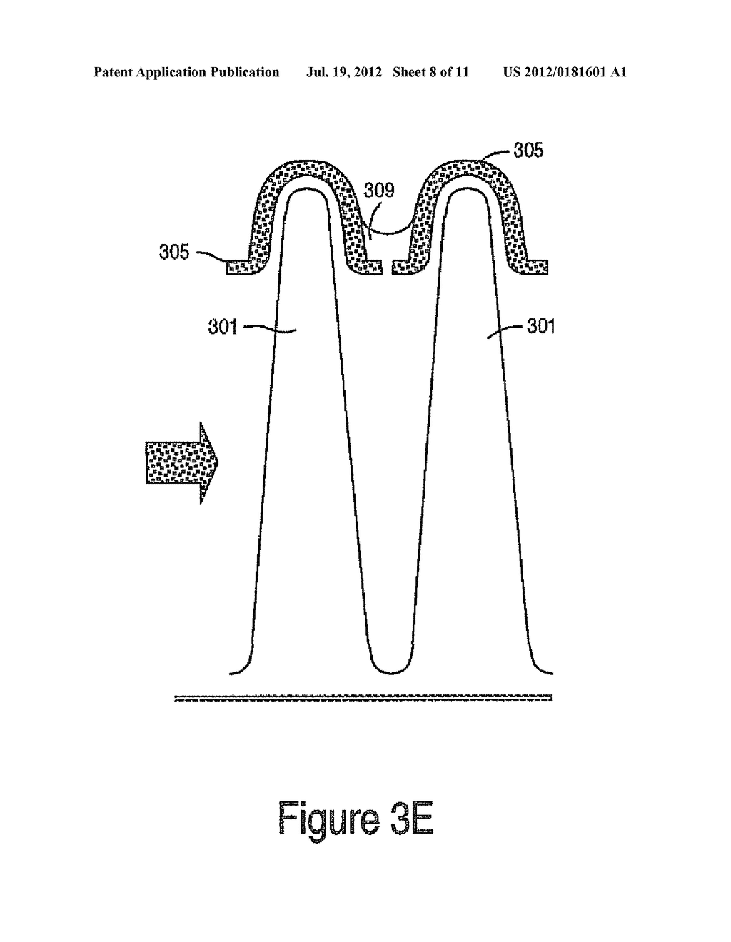 METHODS FOR FORMING A MEMORY CELL HAVING A TOP OXIDE SPACER - diagram, schematic, and image 09