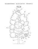 SOLAR ARRAY RESEMBLING NATURAL FOLIAGE INCLUDING MEANS FOR WIRELESS     TRANSMISSION OF ELECTRIC POWER diagram and image