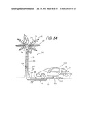 SOLAR ARRAY RESEMBLING NATURAL FOLIAGE INCLUDING MEANS FOR WIRELESS     TRANSMISSION OF ELECTRIC POWER diagram and image