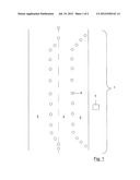 WARNING SYSTEM AND METHOD FOR DETECTING A NEAR-ACCIDENT SITUATION IN     CONNECTION WITH A WORKING AREA diagram and image