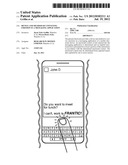 DEVICE  AND METHOD OF CONVEYING EMOTION IN A MESSAGING APPLICATION diagram and image