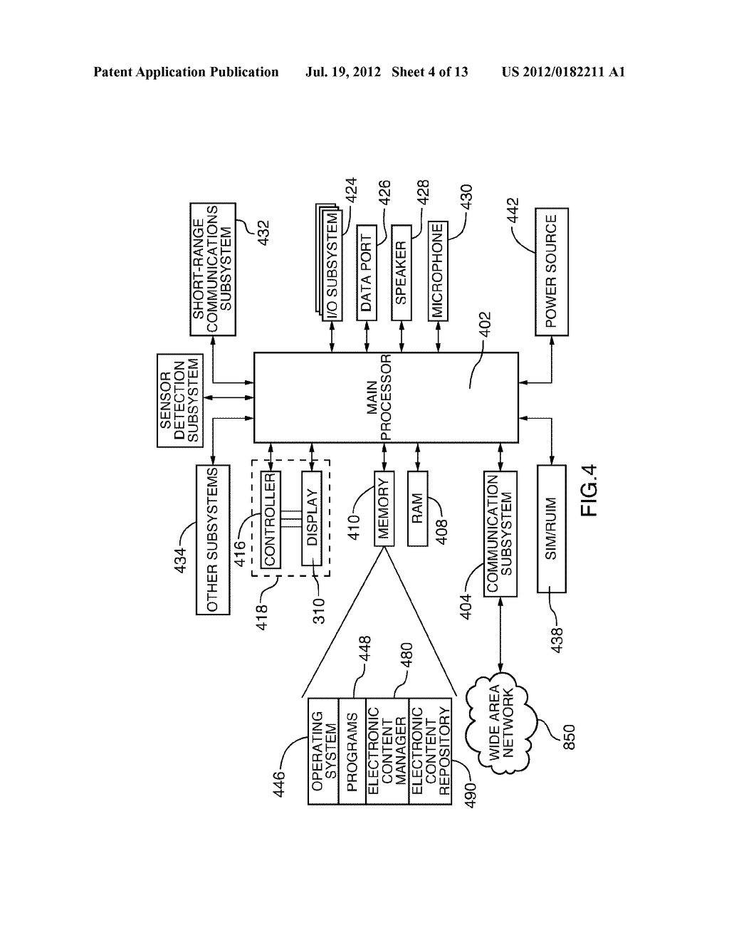 DEVICE  AND METHOD OF CONVEYING EMOTION IN A MESSAGING APPLICATION - diagram, schematic, and image 05