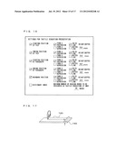 TEXT DISPLAY DEVICE, TEXT DISPLAY PROGRAM, AND TEXT DISPLAY METHOD THAT     PROVIDE TACTILE SENSATIONS IN ACCORDANCE WITH DISPLAYED TEXT diagram and image