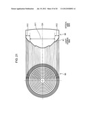 OBJECTIVE LENS, OPTICAL HEAD, OPTICAL DISK APPARATUS, AND INFORMATION     PROCESSING APPARATUS diagram and image