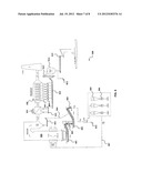 SYSTEM FOR EXTRACTION AND TRANSPORT OF LIGHT ASHES BY MEANS OF A STEEL     BELT CONVEYOR diagram and image