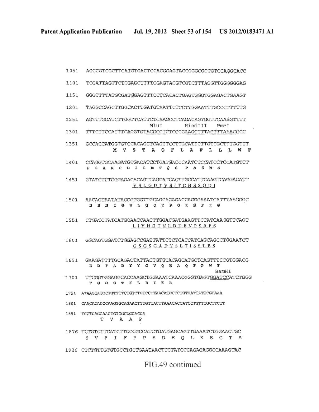 SPECIFIC BINDING PROTEINS AND USES THEREOF - diagram, schematic, and image 54