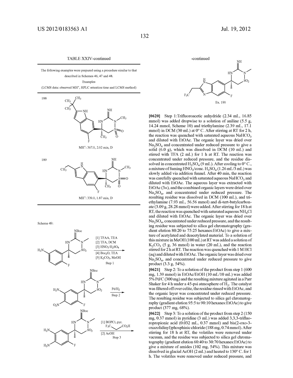 IMINOTHIADIAZINE DIOXIDE COMPOUNDS AS BACE INHIBITORS, COMPOSITIONS AND     THEIR USE - diagram, schematic, and image 133