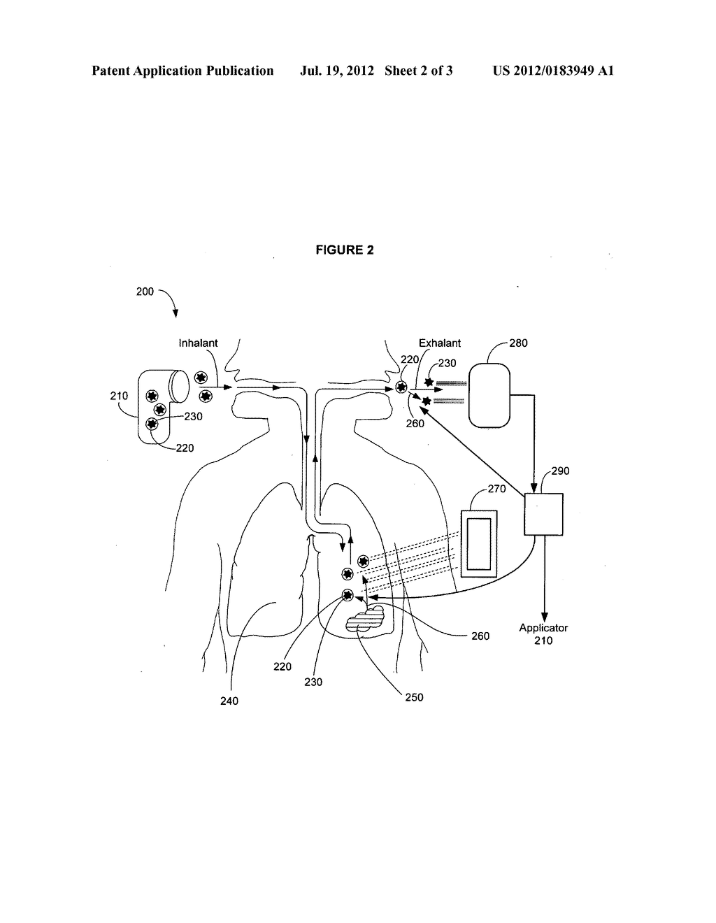 Method, device, or system using lung sensor for detecting a physiological     condition in a vertebrate subject - diagram, schematic, and image 03