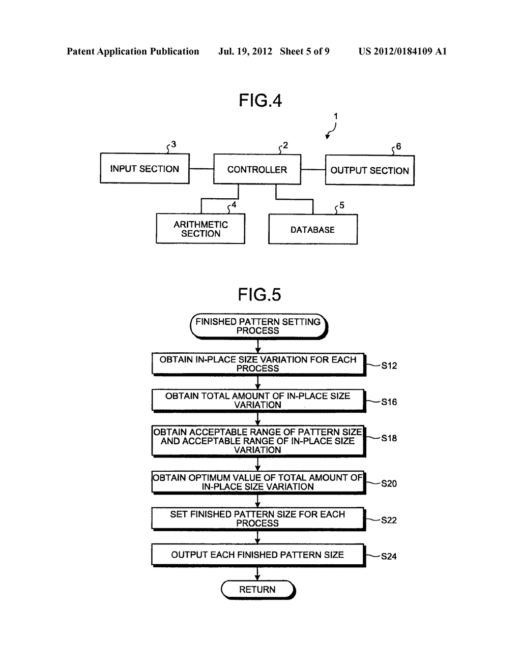 METHOD OF MANUFACTURING SEMICONDUCTOR DEVICE AND COMPUTER READABLE MEDIUM     FOR STORING PATTERN SIZE SETTING PROGRAM - diagram, schematic, and image 06
