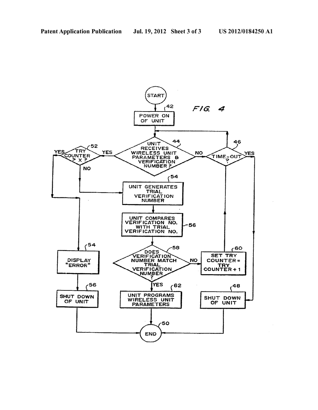 METHODS AND APPARATUS OF OVER-THE-AIR PROGRAMMING OF A WIRELESS UNIT - diagram, schematic, and image 04