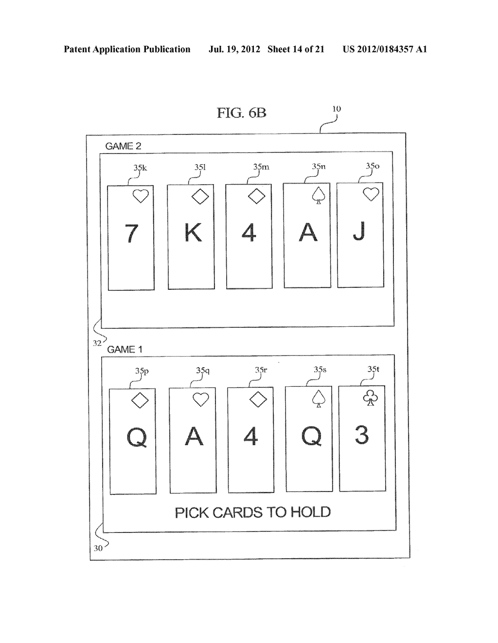 GAMING DEVICE HAVING A MULTI-TRIGGER BONUS - diagram, schematic, and image 15