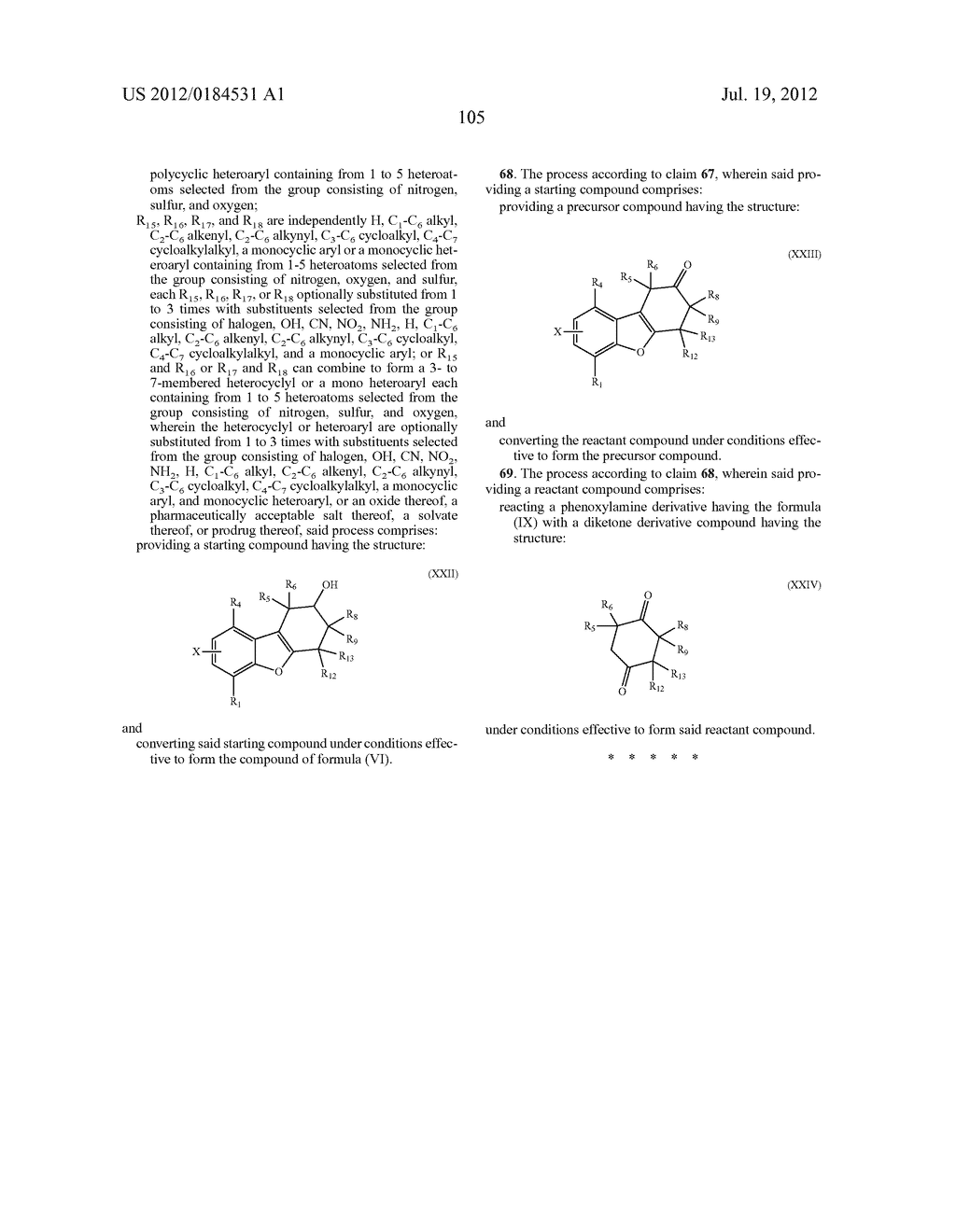 BENZOFURO[3,2-c] PYRIDINES AND RELATED ANALOGS AS SEROTONIN SUB-TYPE 6     (5-HT6) MODULATORS FOR THE TREATMENT OF OBESITY, METABOLIC SYNDROME,     COGNITION AND SCHIZOPHRENIA - diagram, schematic, and image 106