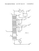 Hydroisomerization and isomerization process using reactive rectification     column diagram and image