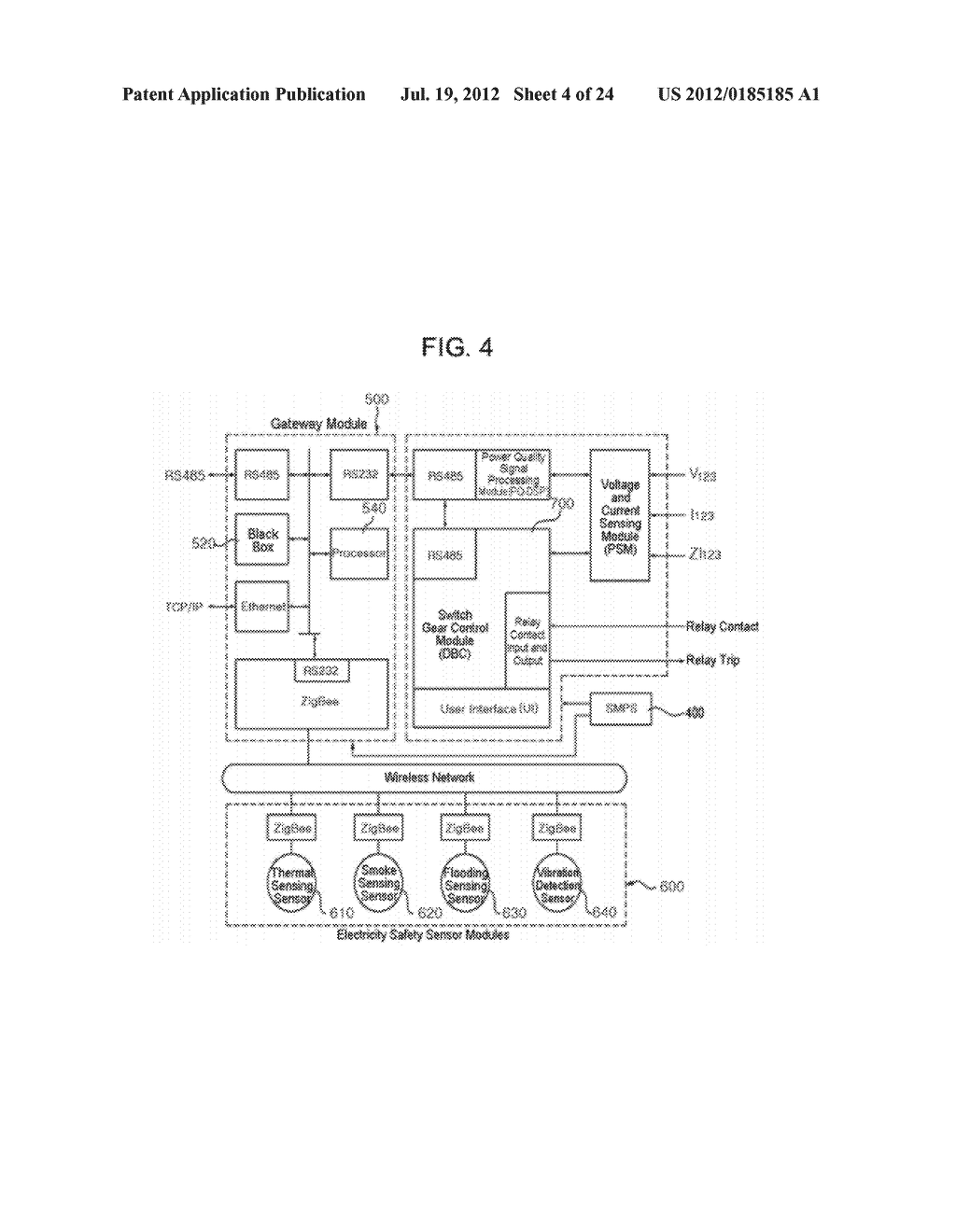 REMOTE ELECTRICAL SAFETY DIAGNOSIS SYSTEM AND APPARATUS - diagram, schematic, and image 05