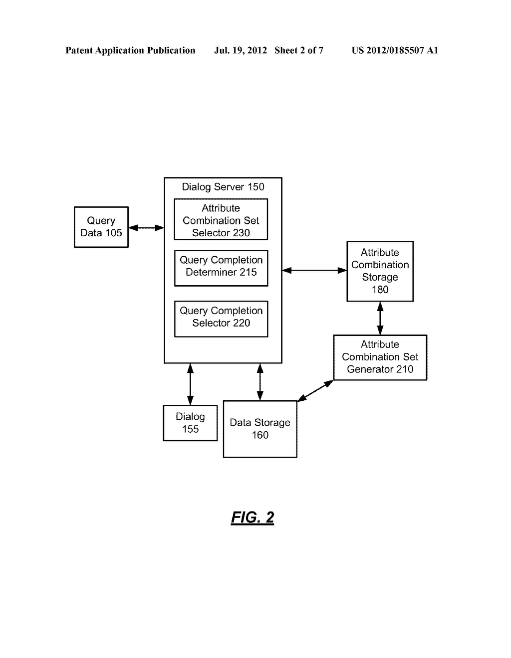 PROVIDING QUERY COMPLETIONS BASED ON DATA TUPLES - diagram, schematic, and image 03