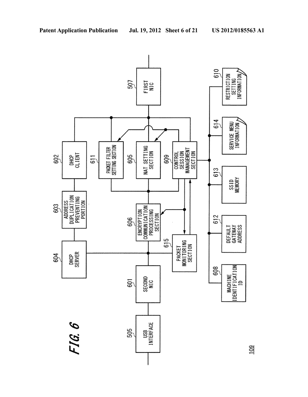 NETWORK SYSTEM, VIRTUAL PRIVATE CONNECTION FORMING METHOD, STATIC NAT     FORMING DEVICE, REVERSE PROXY SERVER AND VIRTUAL CONNECTION CONTROL     DEVICE - diagram, schematic, and image 07