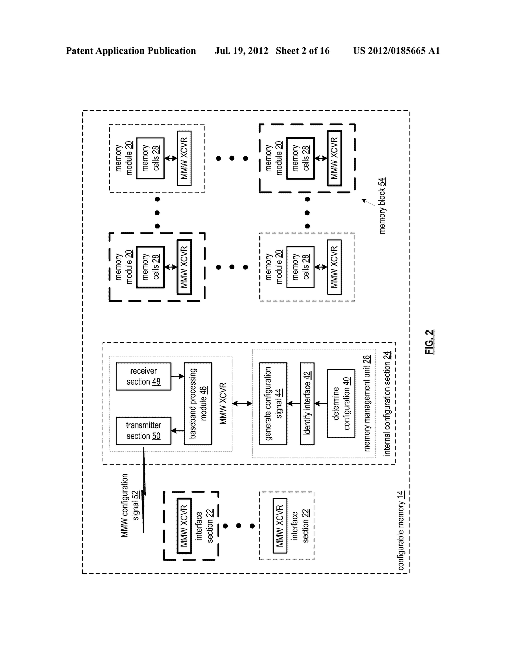 WIRELESSLY CONFIGURABLE MEMORY DEVICE - diagram, schematic, and image 03