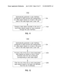 GENERATION OF USER INTERFACES IN THE MANAGEMENT OF PROCESSES WITH     ASSOCIATED DATA OBJECTS diagram and image