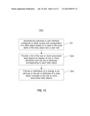 GENERATION OF USER INTERFACES IN THE MANAGEMENT OF PROCESSES WITH     ASSOCIATED DATA OBJECTS diagram and image