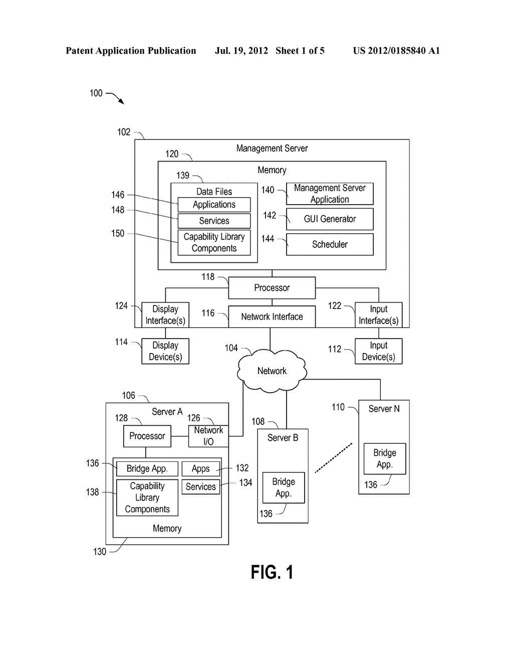 Computer-Readable Medium, Apparatus, and Methods of Automatic Capability     Installation - diagram, schematic, and image 02