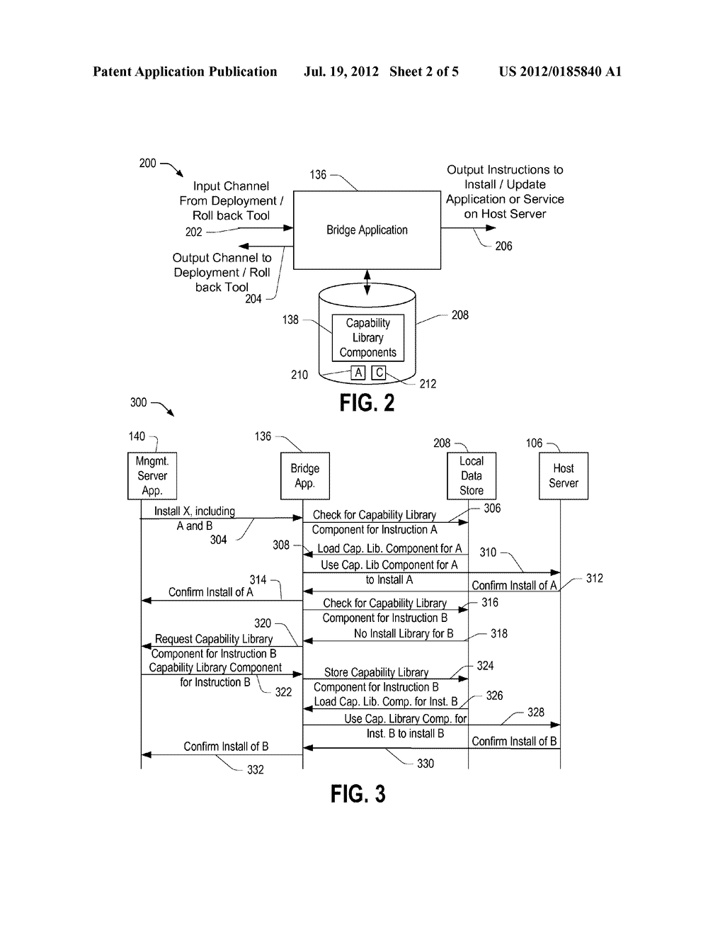 Computer-Readable Medium, Apparatus, and Methods of Automatic Capability     Installation - diagram, schematic, and image 03