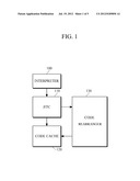 CODE REARRANGER AND METHOD FOR REARRANGING CODE FOR A VIRTUAL MACHINE diagram and image