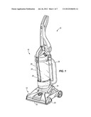 DIFFUSER FOR A VACUUM CLEANER MOTOR-FAN ASSEMBLY diagram and image