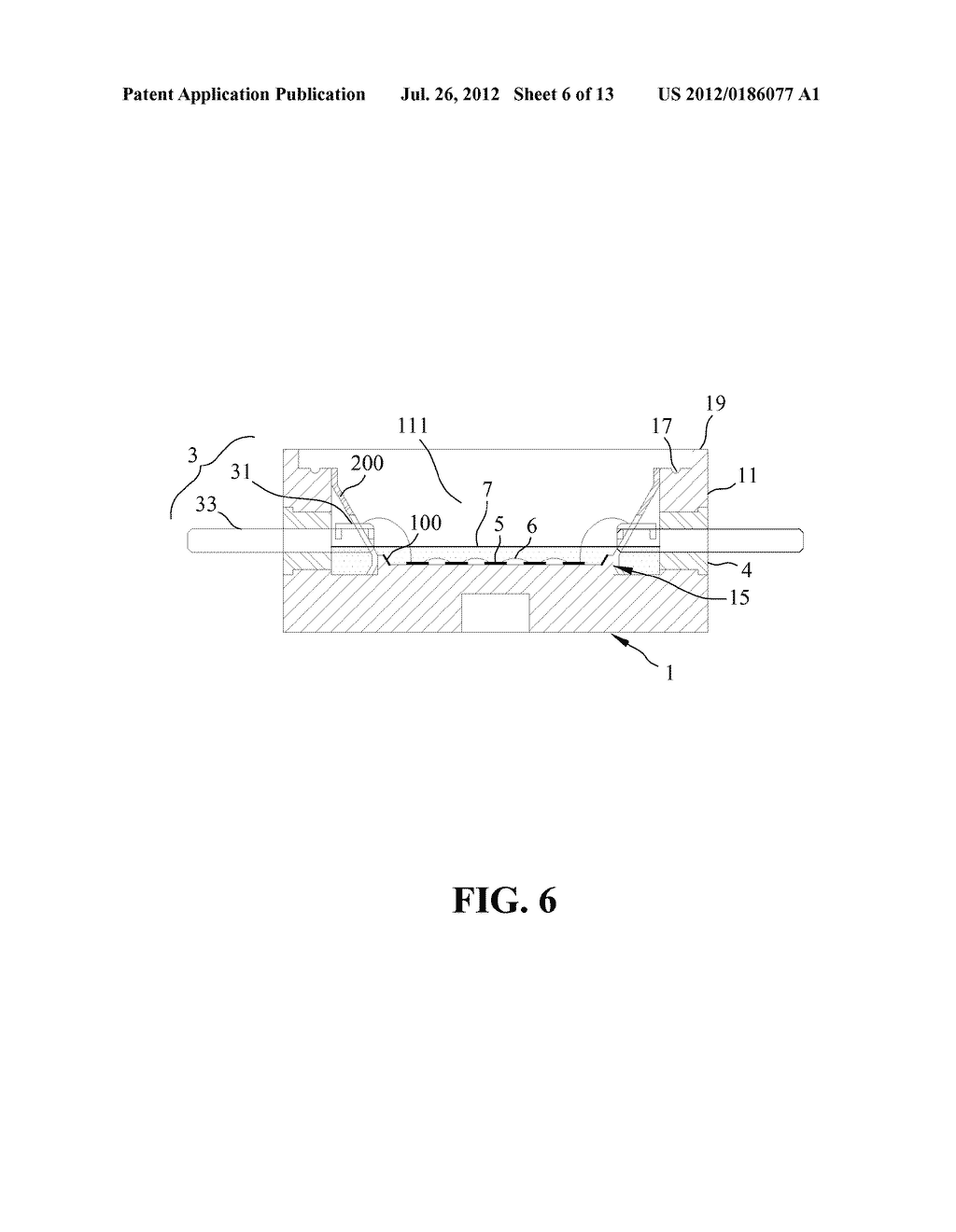 Method For Packaging Airtight Multi-Layer Array Type LED - diagram, schematic, and image 07