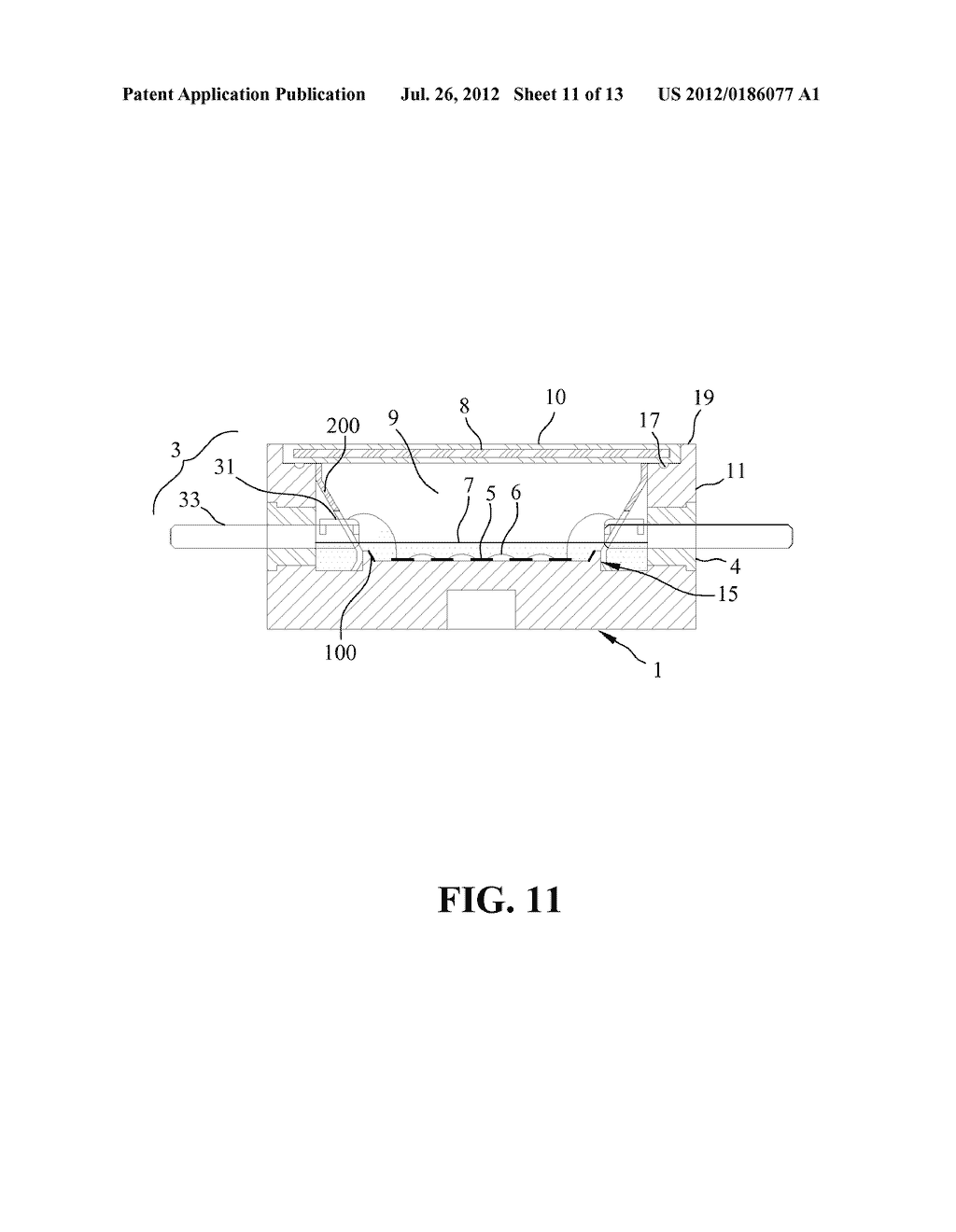 Method For Packaging Airtight Multi-Layer Array Type LED - diagram, schematic, and image 12