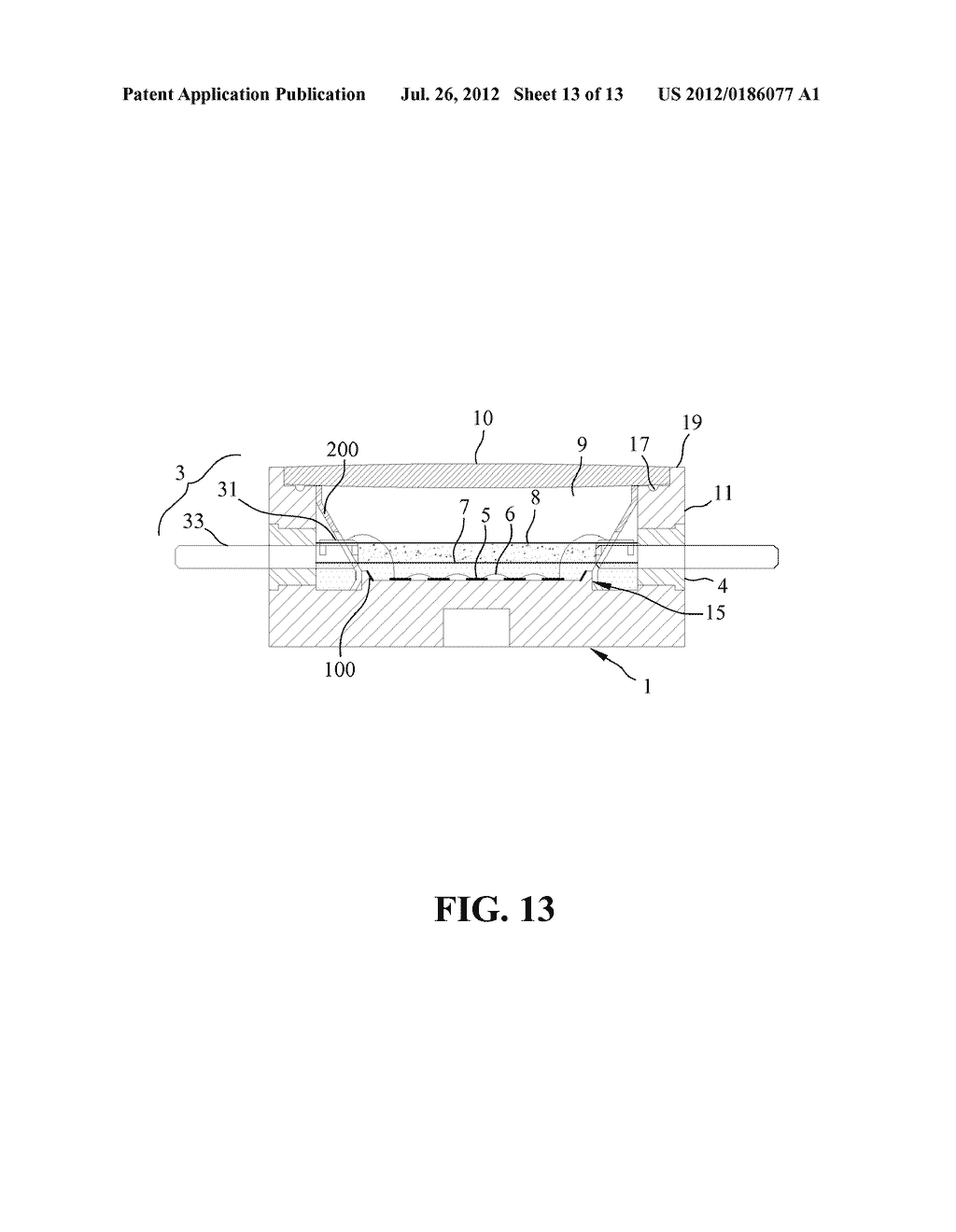 Method For Packaging Airtight Multi-Layer Array Type LED - diagram, schematic, and image 14