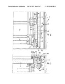 DOOR DRIVE DEVICE HAVING TRACTION MEANS MONITORING AND DOOR PROVIDED     THEREWITH diagram and image