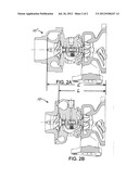 Turbocharger with Reversed Compressor Volute Optionally Integrated into     the Center Housing diagram and image