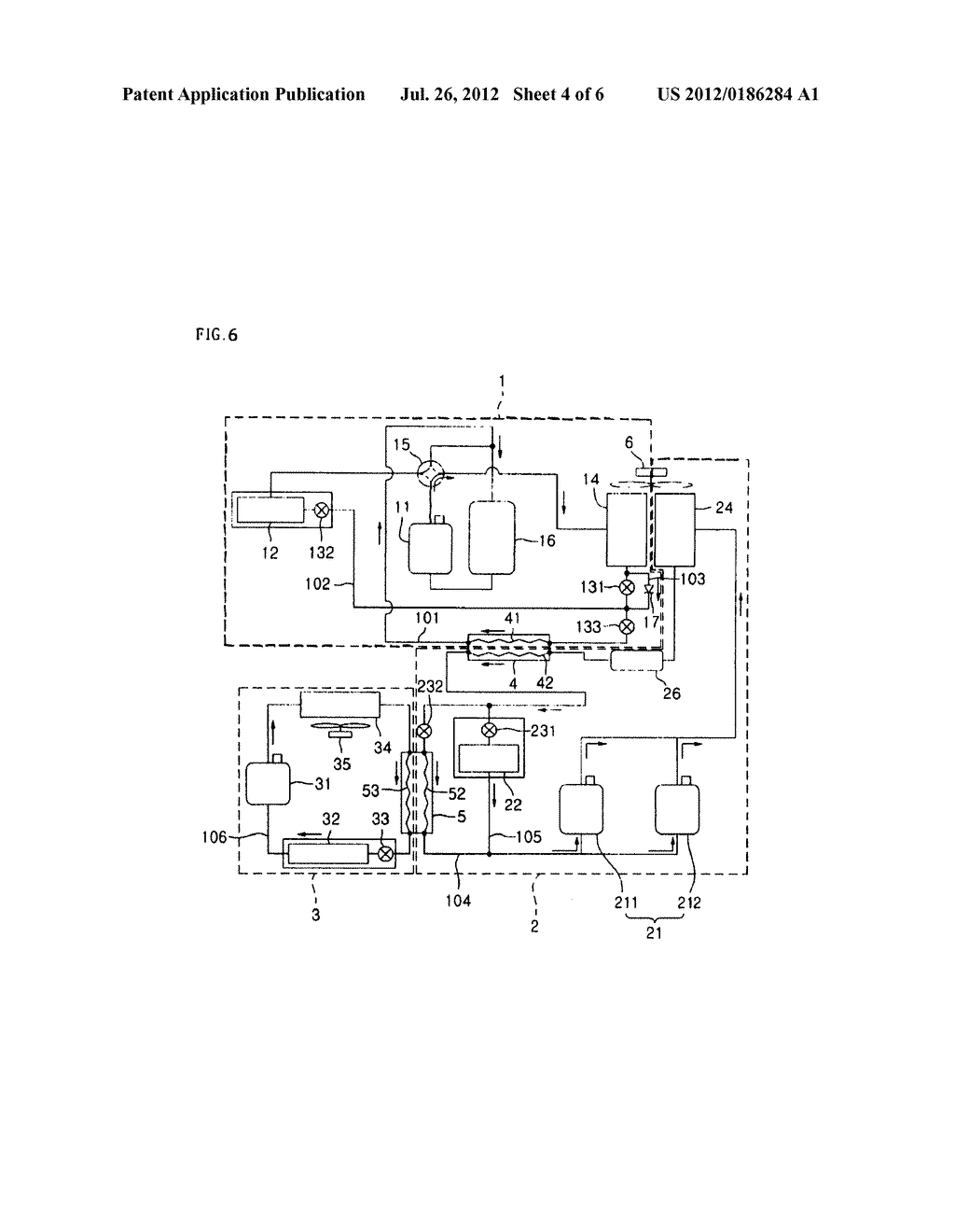 REFRIGERANT SYSTEM AND METHOD FOR CONTROLLING THE SAME - diagram, schematic, and image 05