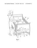 Manual Height Adjustable Assembly For A Crib diagram and image