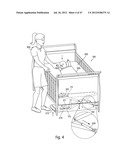 Manual Height Adjustable Assembly For A Crib diagram and image