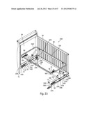 Manual Height Adjustable Assembly For A Crib diagram and image