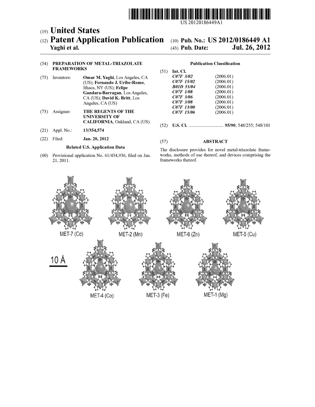 PREPARATION OF METAL-TRIAZOLATE FRAMEWORKS - diagram, schematic, and image 01