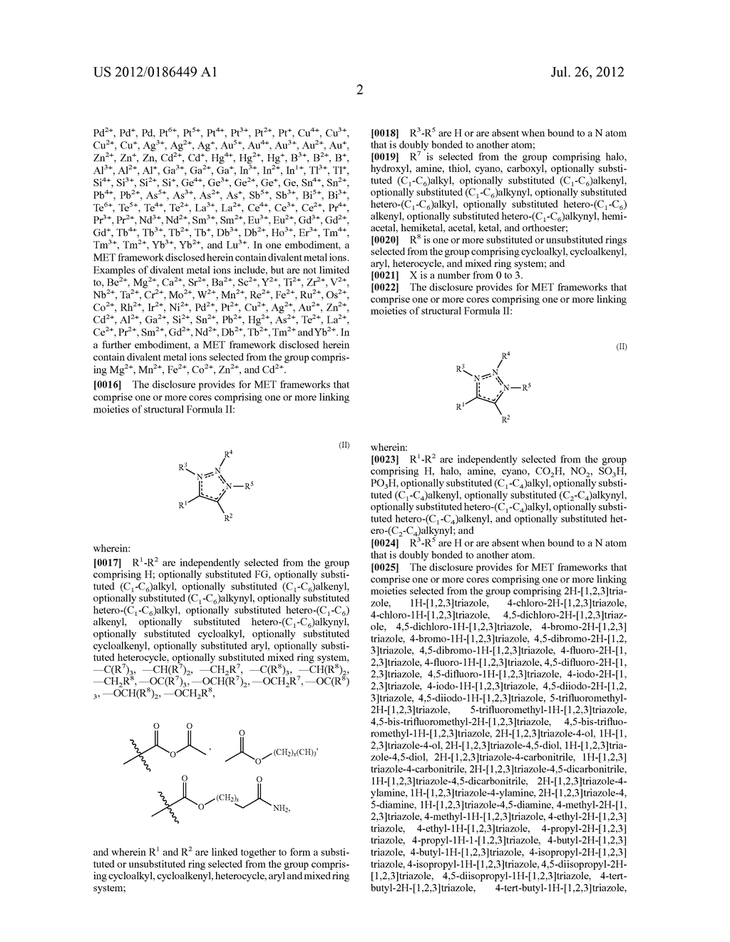 PREPARATION OF METAL-TRIAZOLATE FRAMEWORKS - diagram, schematic, and image 26
