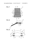 HEAD ORNAMENT FASTENING MEMBER AND HEAD ORNAMENT diagram and image