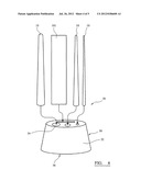 HAIR CURLING DEVICE, KIT AND METHOD diagram and image