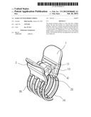 Hair Clip with Hidden Spring diagram and image