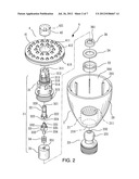 Wall mounted shower head diagram and image