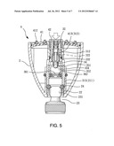 Wall mounted shower head diagram and image