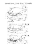 Air intake opening and closing apparatus for vehicle diagram and image