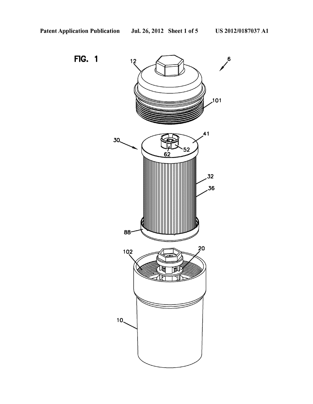 LIQUID FILTER ARRANGEMENTS AND METHODS - diagram, schematic, and image 02