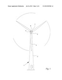 WIND TURBINE AND A METHOD FOR POWERING ONE OR MORE HYDRAULIC PITCH     ACTUATORS diagram and image