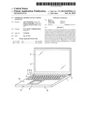 SUPPORTING MEMBER AND ELECTRONIC APPARATUS diagram and image