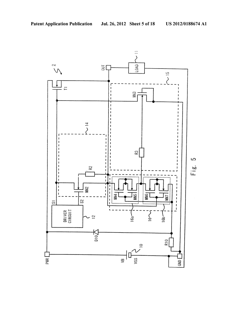 LOAD DRIVING DEVICE - diagram, schematic, and image 06